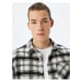 Koton Lumberjack Shirt Long Sleeve Pocket Detail Cotton Blend