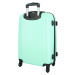 Cestovní kufr Traveler světle zelený vel. L