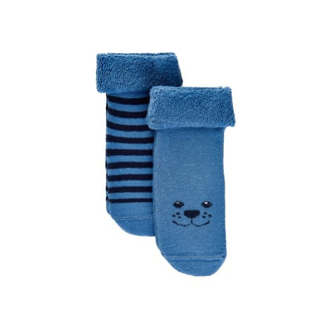 Minymo Ponožky First Time 2 Pack Celestial Blue