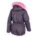 Lewro PAOLA Dětská zimní bunda, tmavě šedá, velikost