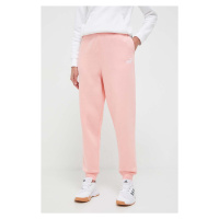 Kalhoty Puma dámské, růžová barva, hladké