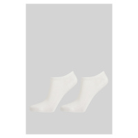 PONOŽKY GANT LYOCELL RIB LOW CUT SOCKS 2-PACK bílá