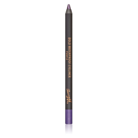 Barry M Bold Waterproof Eyeliner voděodolná tužka na oči odstín Purple 1,2 g