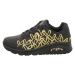 Dámská rekreační obuv SKECHERS Uno Golden Heart black gold