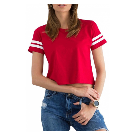Dámské červené tričko BASIC