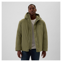 Bunda GAP Hooded Logo Parka Olive Night