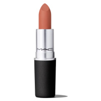 MAC Cosmetics Matná vyživující rtěnka Powder Kiss (Lipstick) 3 g Impulsive