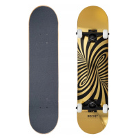 Skateboard Rocket Twisted Foli Gold 7.5 [RKT-COM-1555]