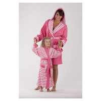 AKCE - Dívčí župan Pink stripes 92053002 růžový - Vestis