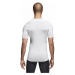 Termo tričko adidas Alphaskin Shortsleeve Bílá