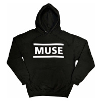 Muse mikina, White Logo Black, pánská