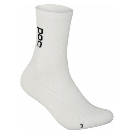 POC Soleus Lite Long Sock Hydrogen White M Cyklo ponožky