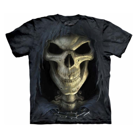 Pánské batikované triko The Mountain - Tvář smrti - černé