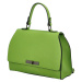 Kožená dámská kufříková kabelka do ruky Byrald, zelená