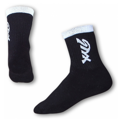 Ponožky Styx classic černé s bílým nápisem (H223) S