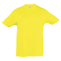 SOĽS Regent Kids Dětské triko s krátkým rukávem SL11970 Lemon
