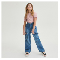 Reserved - Girls` jeans trousers - Modrá