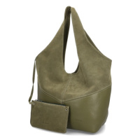 Pat Calvin Veloursleder Shopper