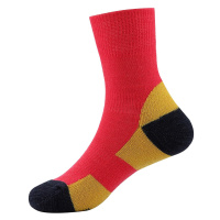 Dětské ponožky Alpine Pro INDO - růžovo-červená