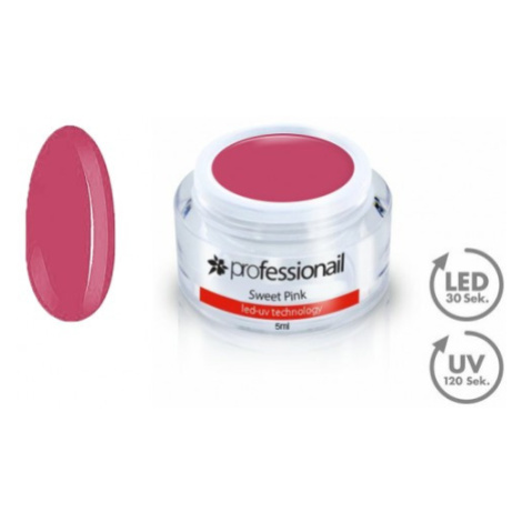 BAREVNÝ LED-UV GEL 5ML PROFESSIONAIL™ SWEET PINK Růžová