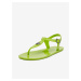 Světle zelené dámské sandály Michael Kors Mallory Jelly