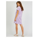 Světle fialové dámské letní šaty SAM73 Delphinus