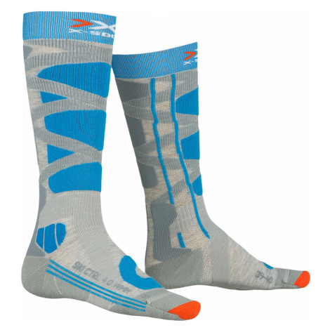 Ponožky X-Socks SKI CONTROL WMN 4.0 modrá|šedá