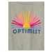 Šedé holčičí tričko GAP Optimist