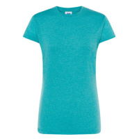 Jhk Dámské tričko JHK152 Turquoise Heather