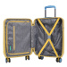 United Colors of Benetton Skořepinový cestovní kufr ULTRA LOGO Medium 60 l - žlutá