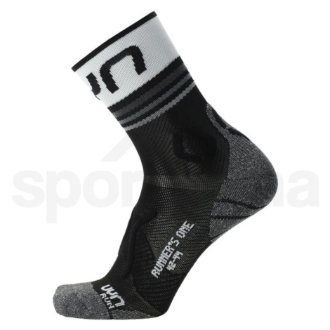 Dámské běžecké ponožky UYN Runner's One Short Socks W S100272B119 - black/white /38