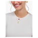 Thomas Sabo KE2269-413-39-L45V Gold-plated chain with rose pendant