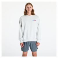 Mikina New Balance Athletics Premium Logo Crew Ash Heather