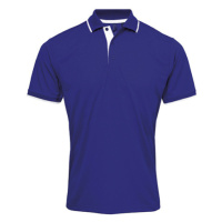 Premier Workwear Pánské funkční polo triko PR618 Royal -ca. Pantone 286