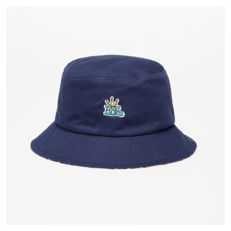 HUF Crown Reversible Bucket Hat Navy/ Multicolor