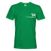 Pánské tričko s potiskem plemene American Akita - pro milovníky psů