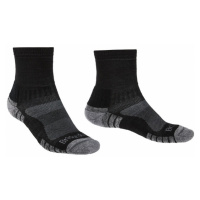 Ponožky Bridgedale Hike Lightweight Ankle Merino Performance black/silver/822 XL (12+)