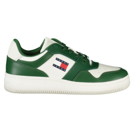 Tommy Jeans EM0EM01395 Pánské tenisky bílé/zelené Tommy Hilfiger