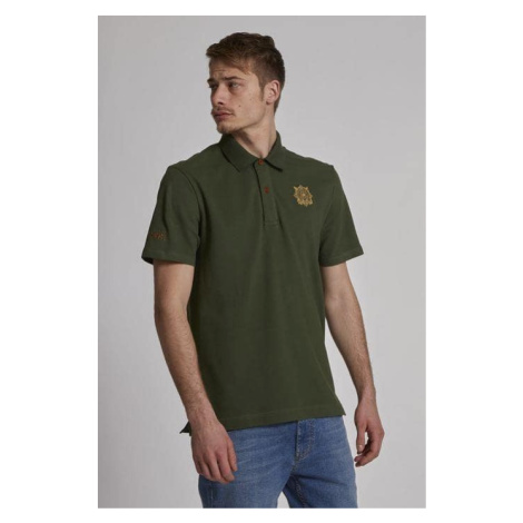 Polokošile la martina man polo s/s piquet stretch zelená