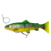 Savage gear gumová nástraha 4d linethru trout slow sink fire trout - 25 cm 180 g