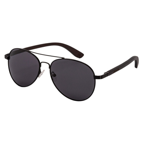 Meatfly sluneční brýle Aviator Black | Černá
