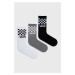 Dětské ponožky Vans ( 3-pak) šedá barva