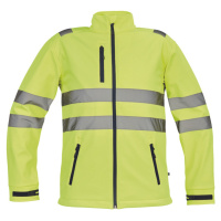 Cerva Murcia Pánská HI-VIS softshellová bunda 03010591 žlutá