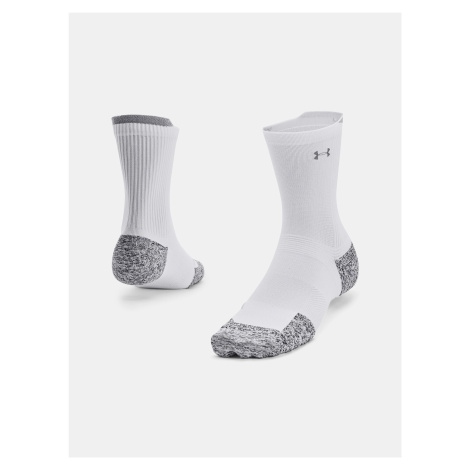 Under Armour Ponožky UA AD Run Cushion 1pk Mid-WHT - unisex