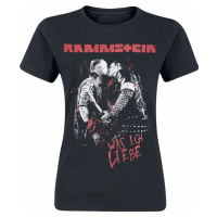 Rammstein Was Ich Liebe Dámské tričko černá