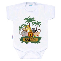 Body s potiskem New Baby SAFARI