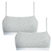 Calvin Klein 2 PACK - dámská podprsenka CK One QF6040E-8HT