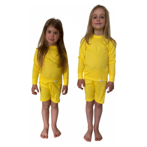 RE-AGTOR triko s dlouhým rukávem dětské Žlutá K - Dětské
