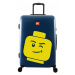 LEGO Cestovní kufr ColourBox Minifigure Head 70 l modrý