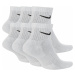 Ponožky Nike Everyday Cushioned 6 páry Bílá